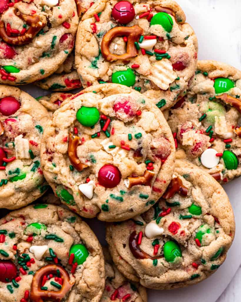 Christmas Kitchen Sink Cookies