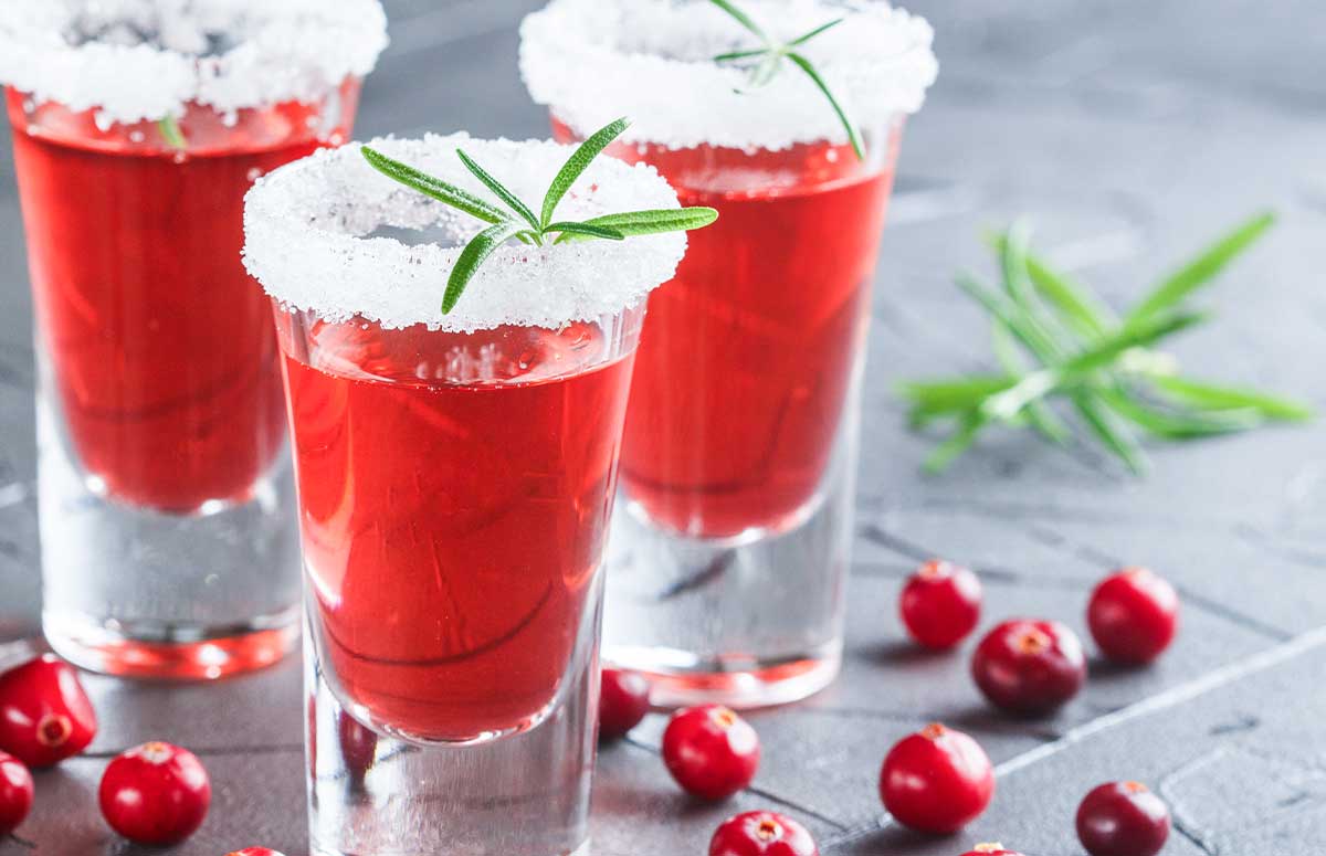 Christmas Tequila Shots