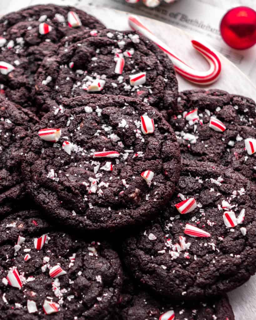 Double Chocolate Peppermint Cookies