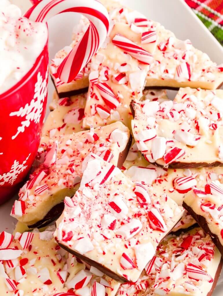 Easy Vegan Peppermint Bark (Dairy-Free Holiday Treat)