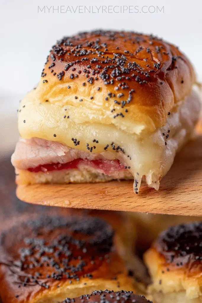 Ham and Cranberry Hawaiian Roll Sliders
