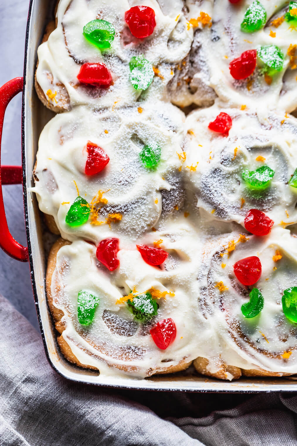 Holiday Stollen Homemade Cinnamon Rolls