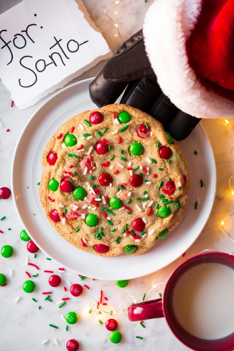 One Santa Cookie (Quick and Easy To Make)