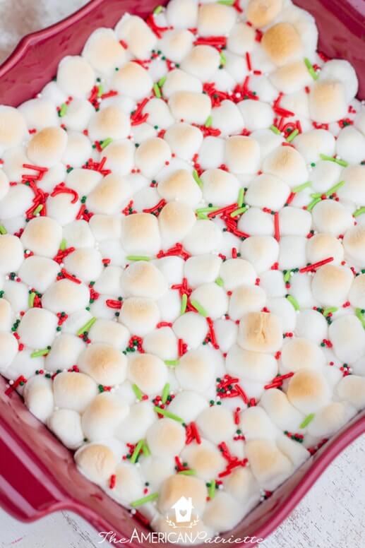 Peppermint S'mores Dip