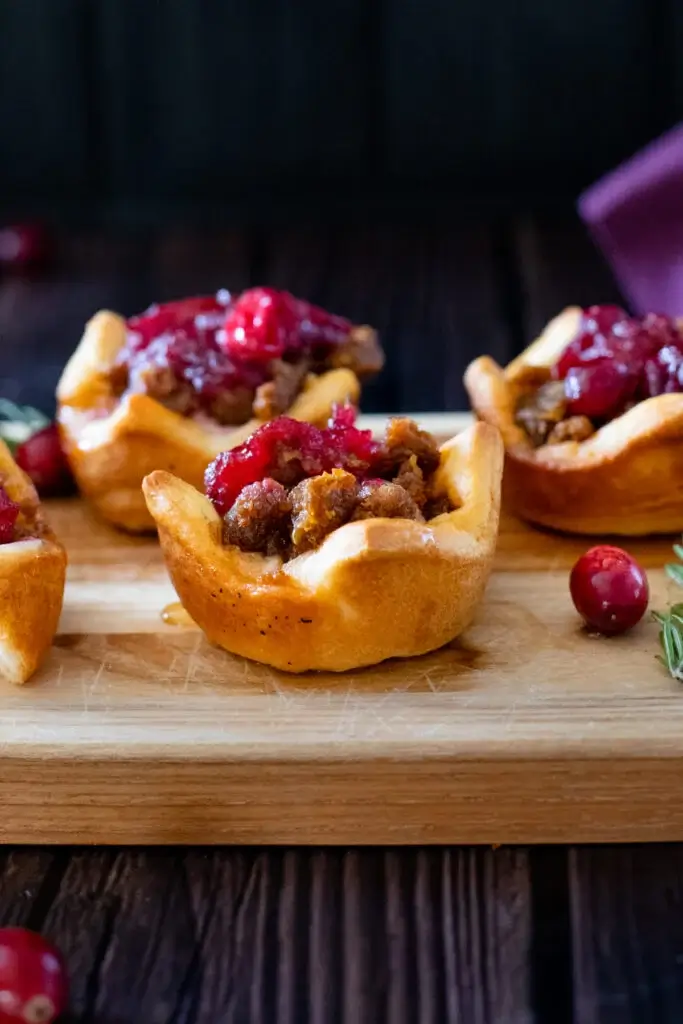 Vegan Sausage & Cranberry Bites