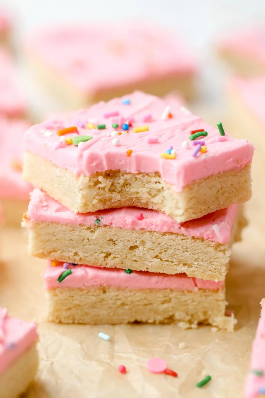 Vegan Sugar Cookie Bars