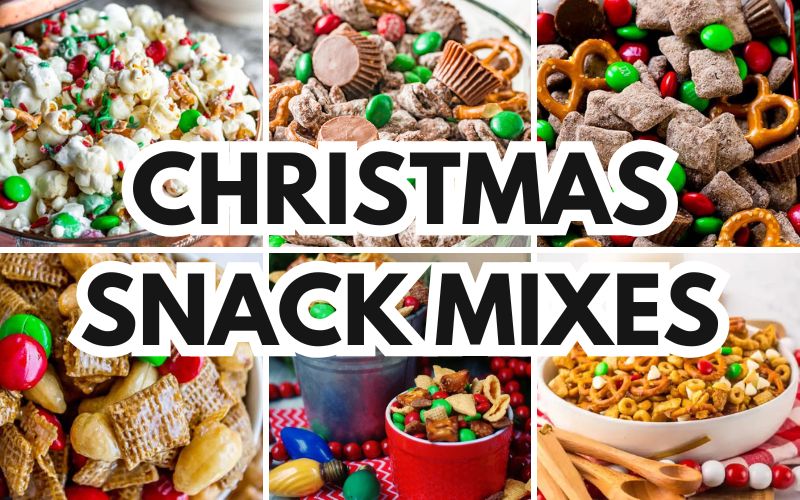 christmas snack mixes