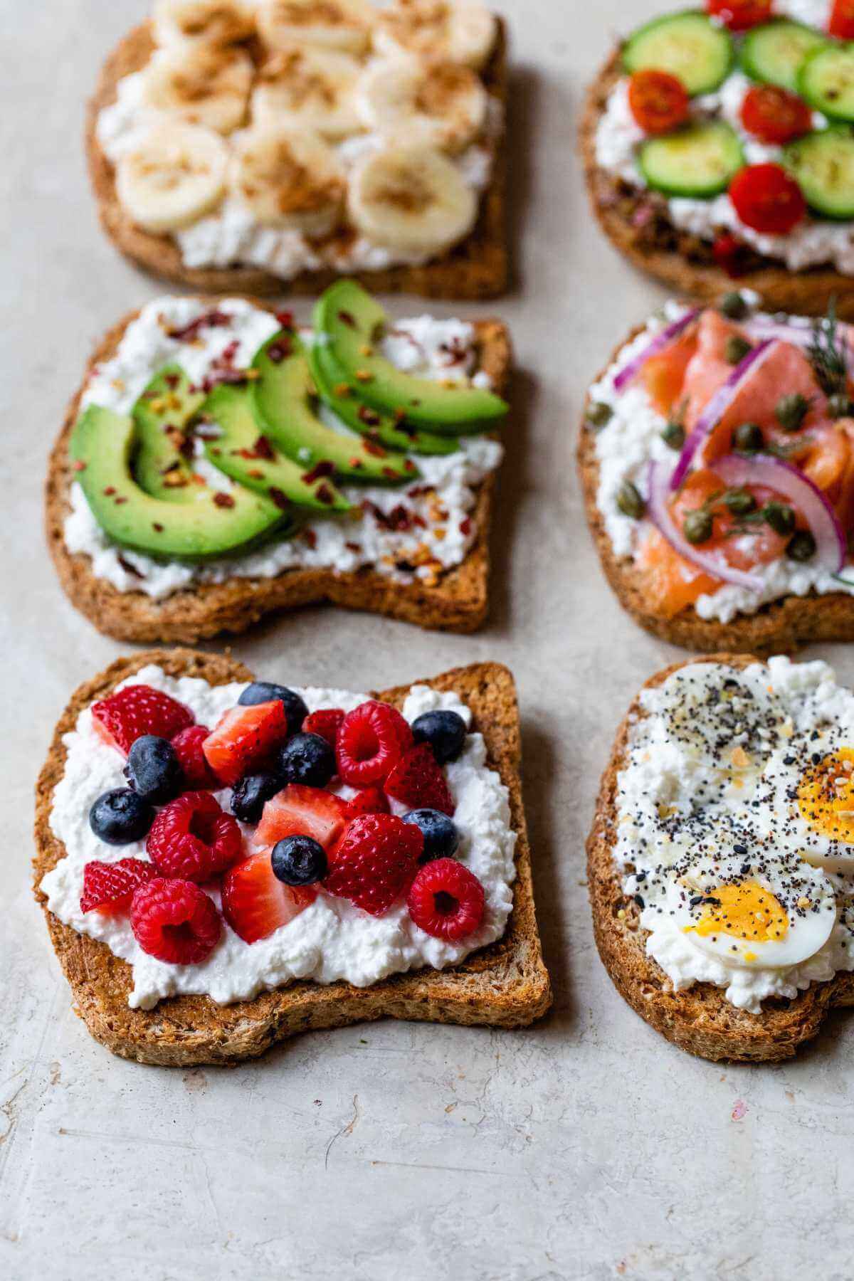 5-Minute Cottage Cheese Breakfast Toast