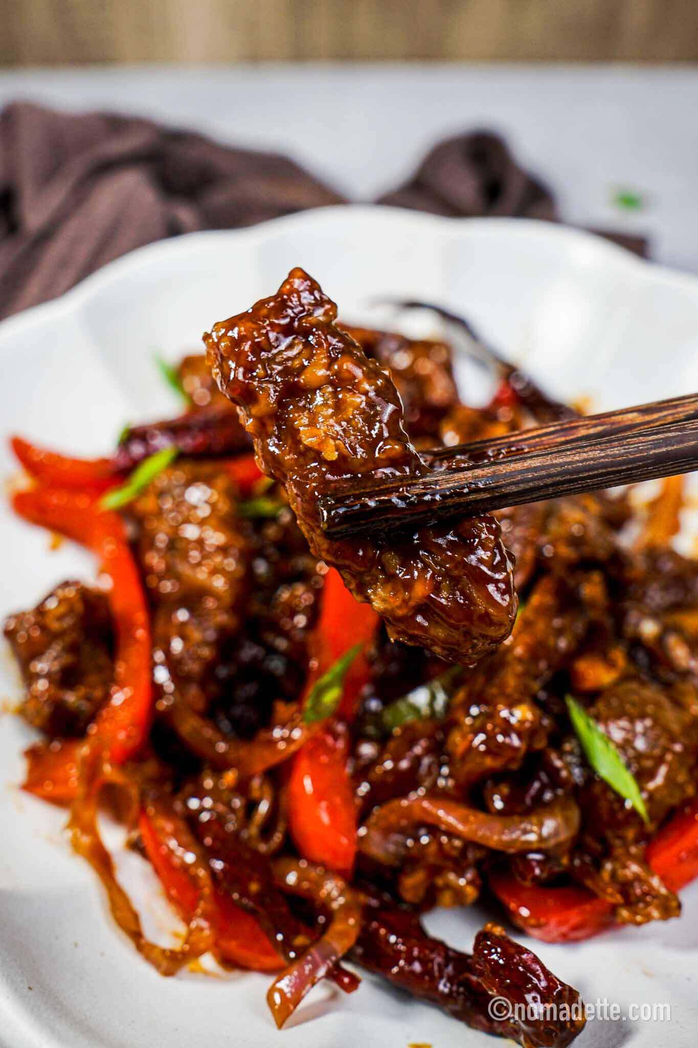 Air Fryer Mongolian Beef