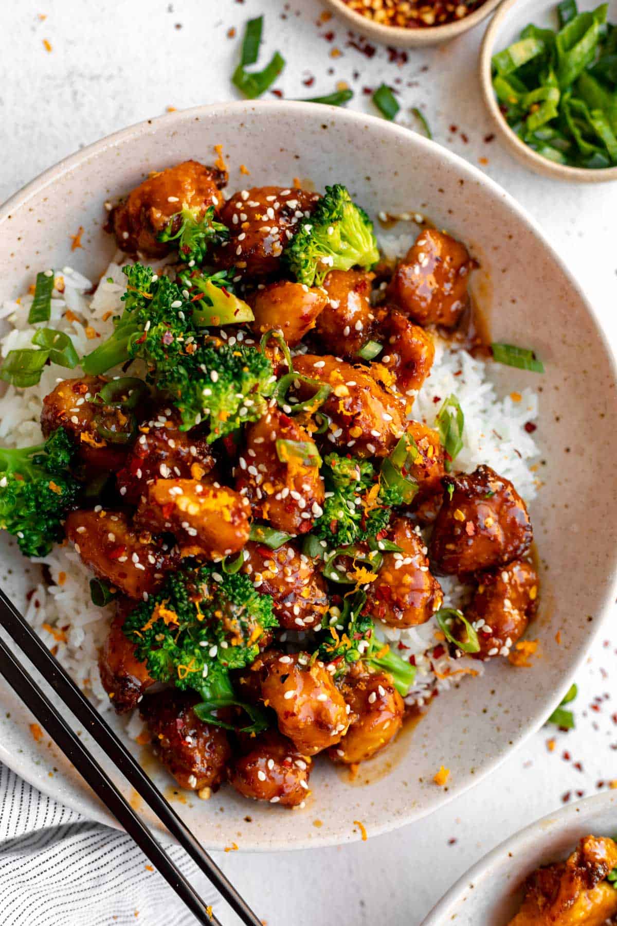 Air Fryer Orange Chicken