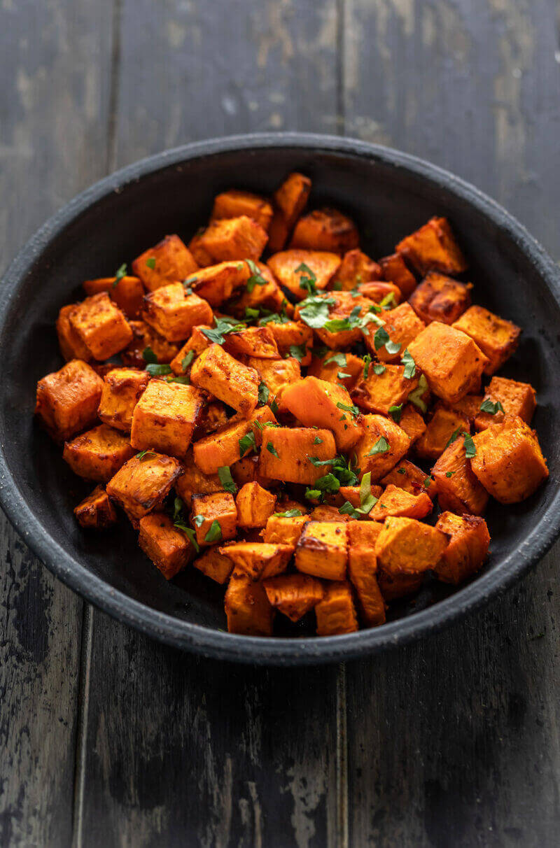 Air Fryer Sweet Potatoes
