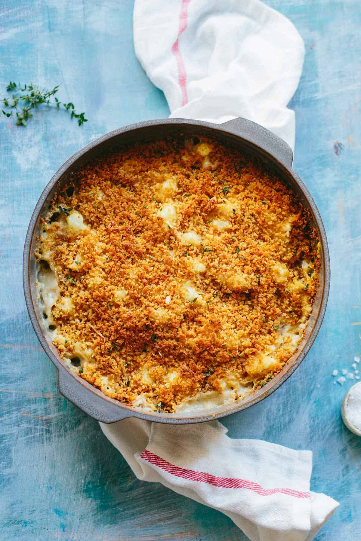 Baked Cauliflower Gratin