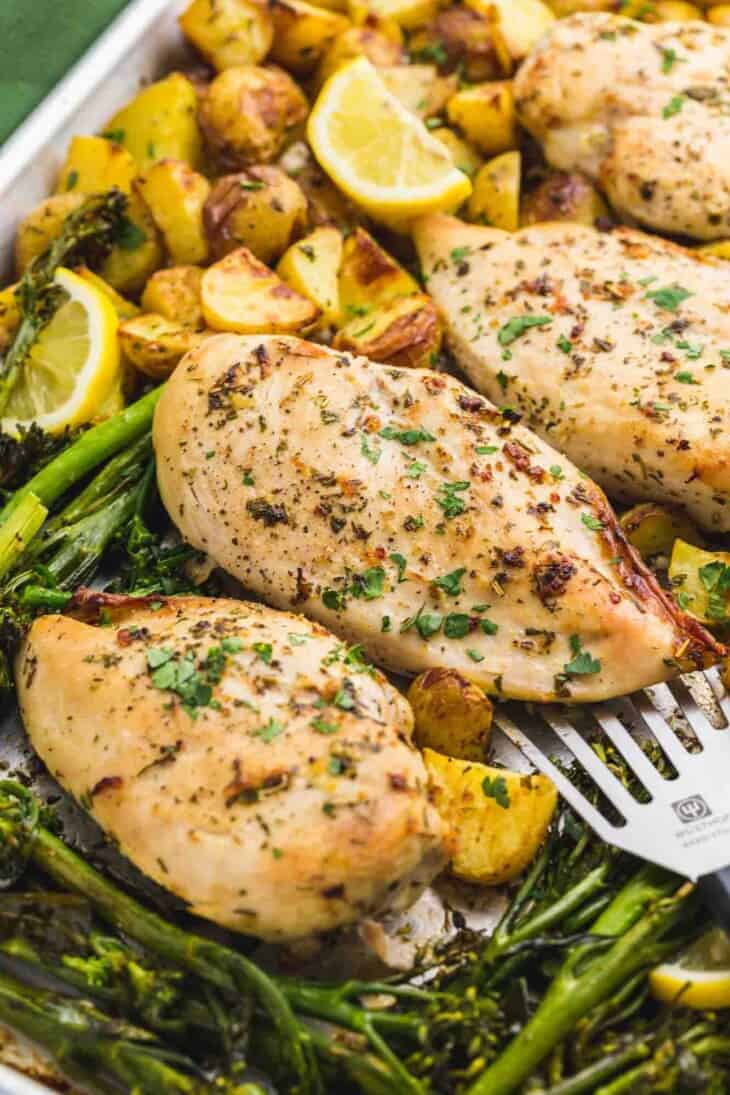 Baked Chicken And Potatoes