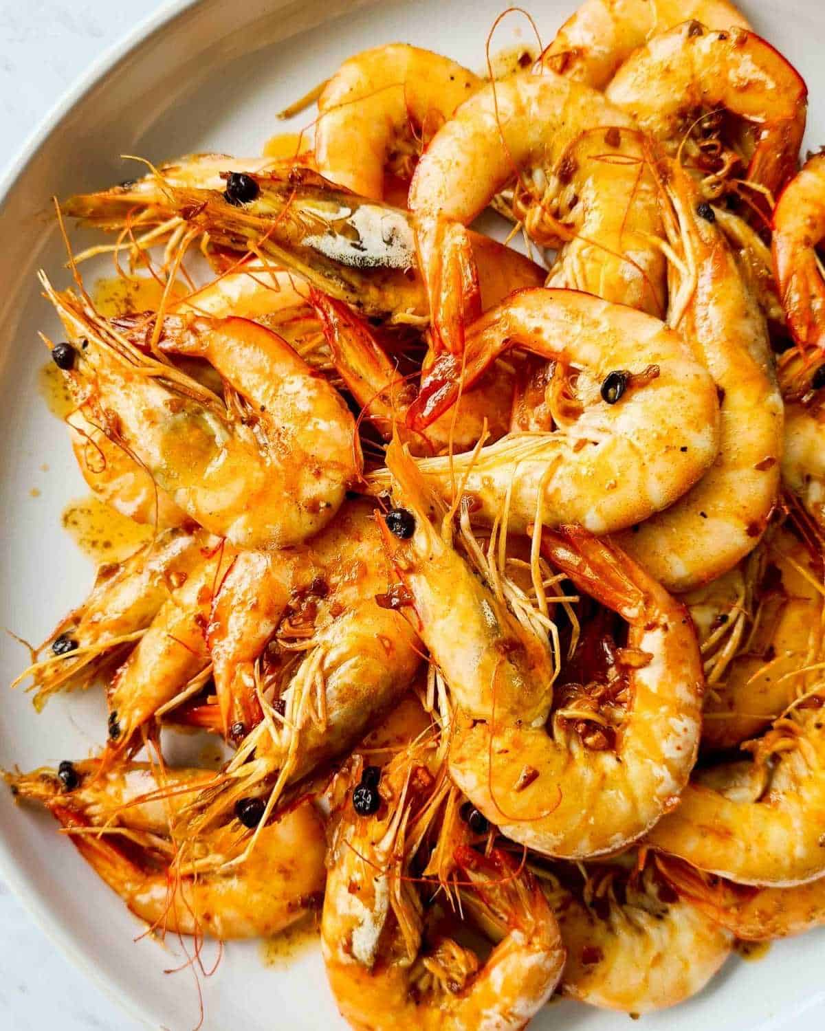 Butter Garlic Prawns