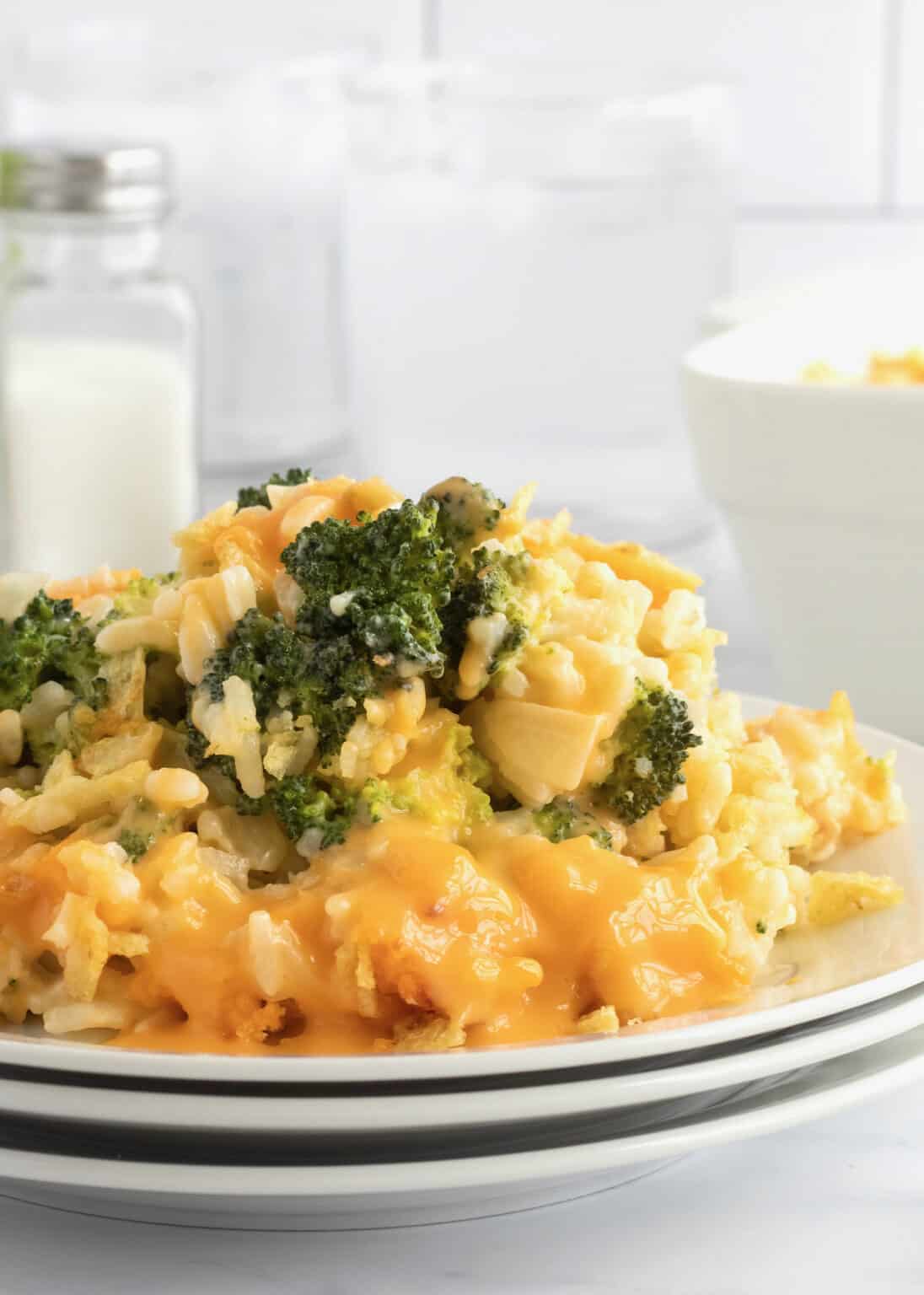Cheesy Broccoli Rice Casserole