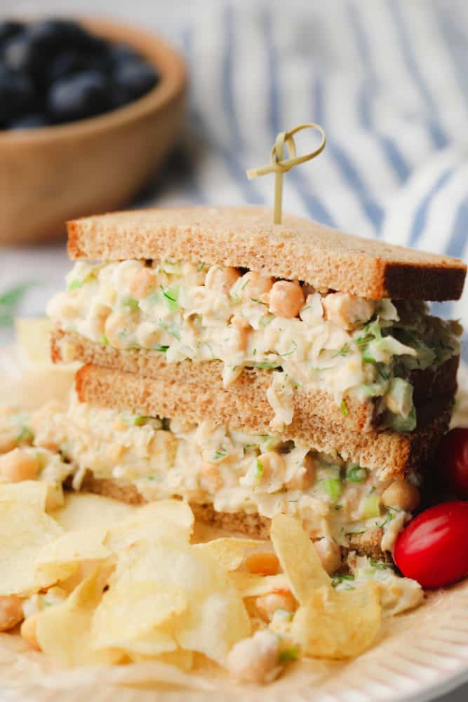 Chickpea Salad Sandwich
