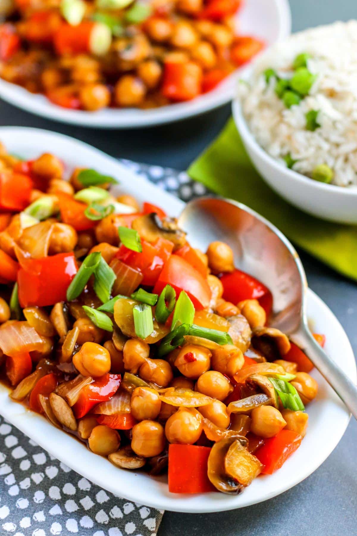 Chickpea Stir Fry