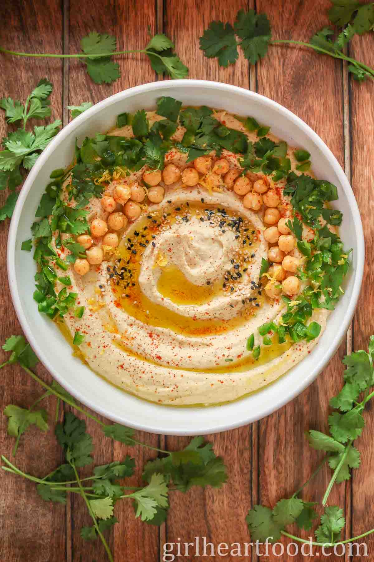 Classic Hummus In The Blender