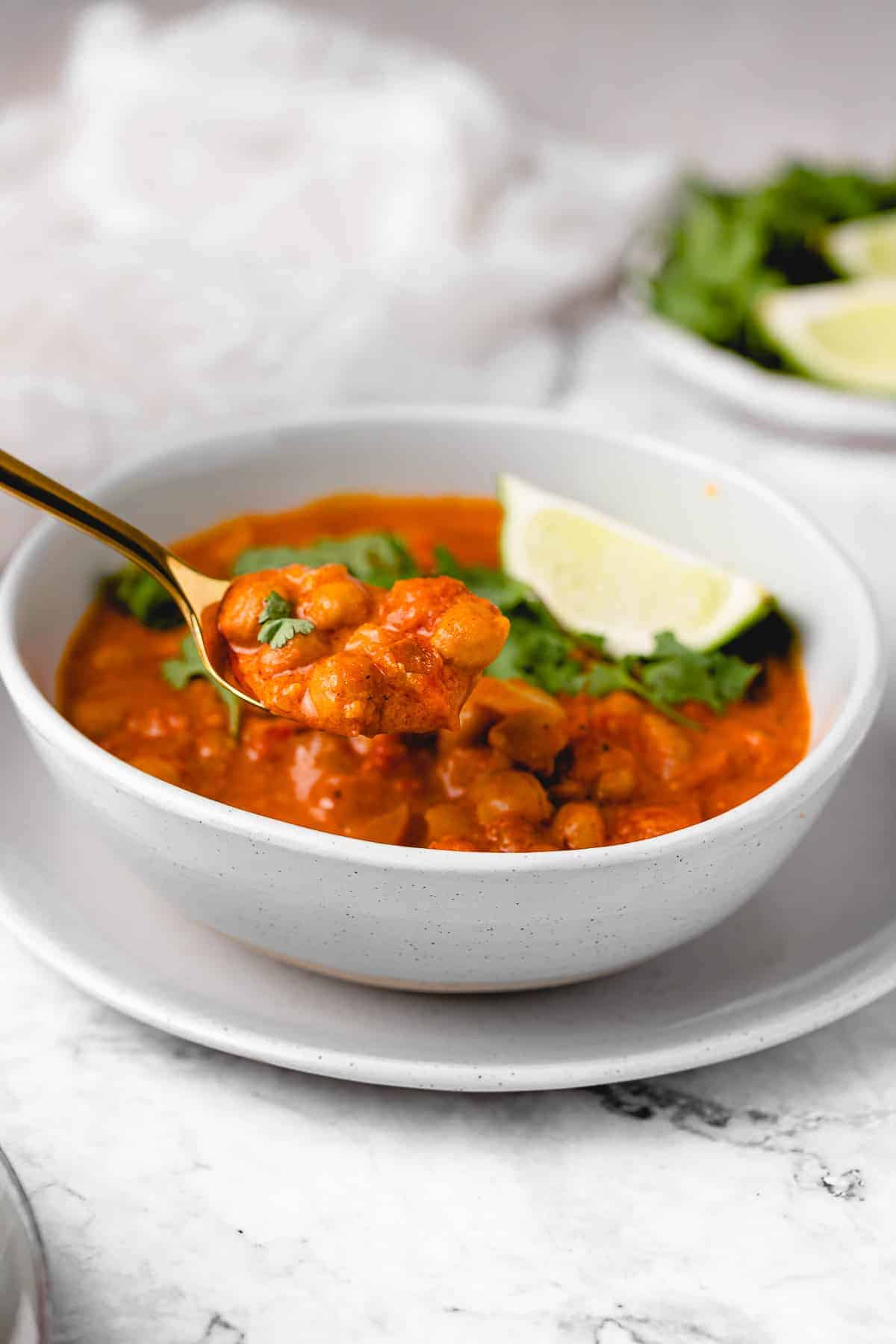 Coconut Chickpea Curry