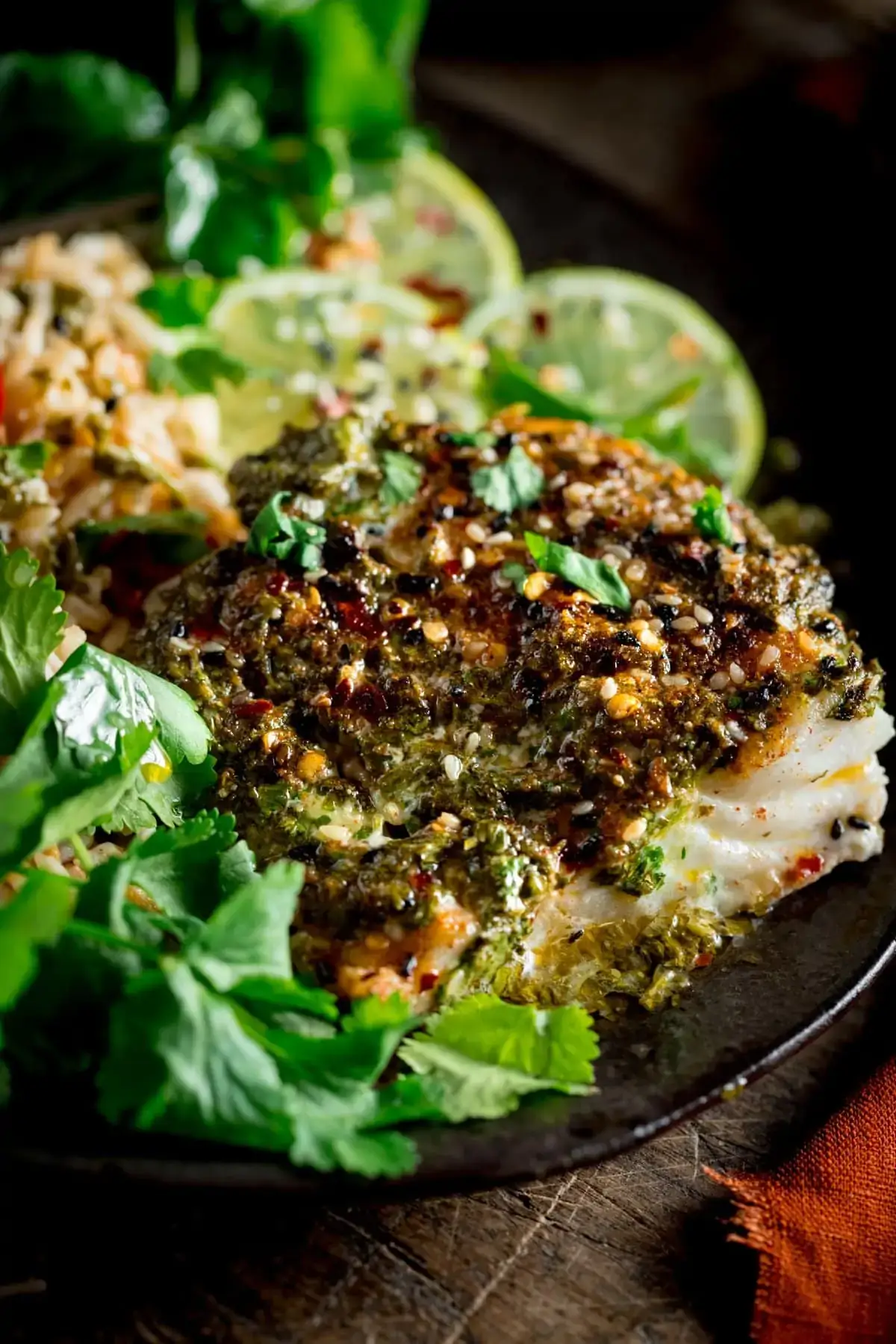 Cod Bake With Coriander And Lime
