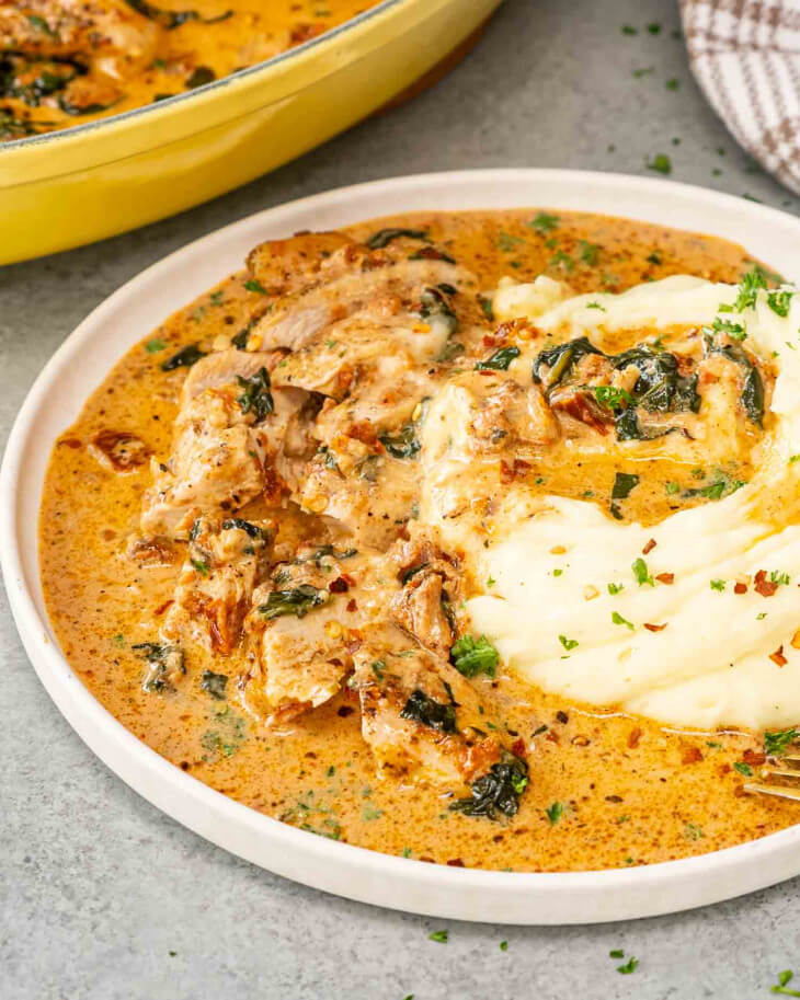 Creamy Baked Chicken Breasts