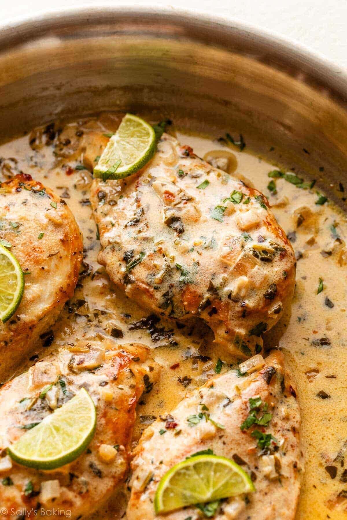 Creamy Cilantro Lime Chicken