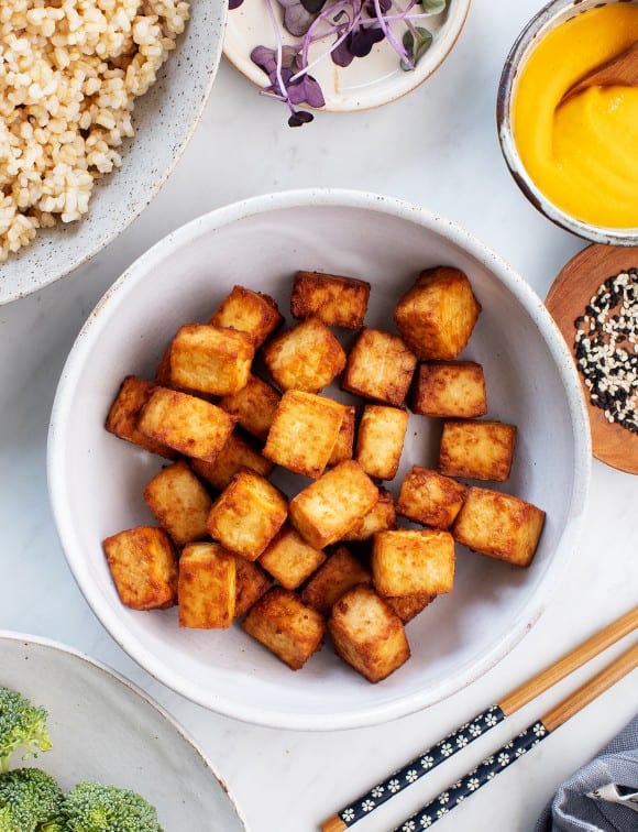 Crispy Air Fryer Tofu