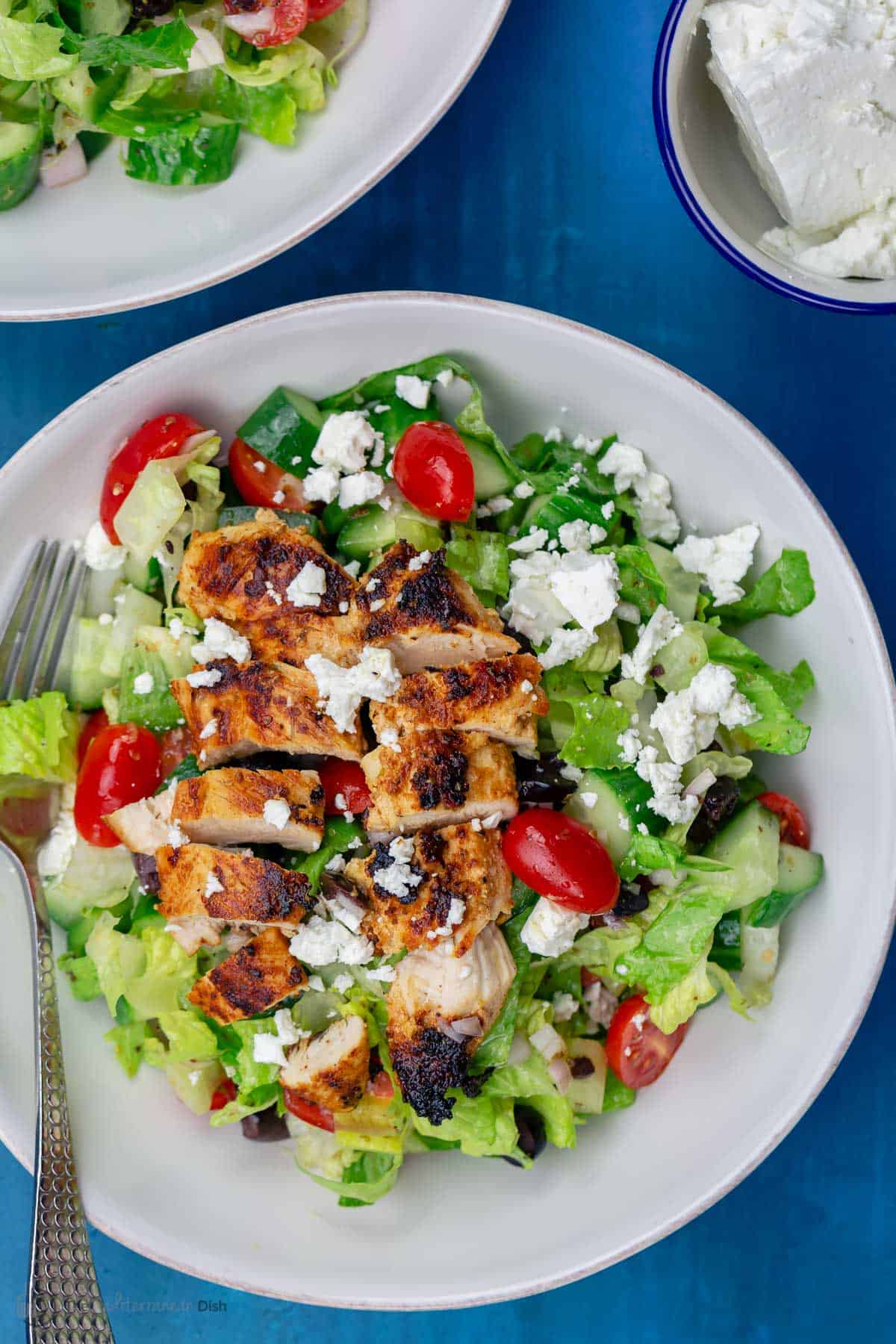 Greek Grilled Chicken Salad
