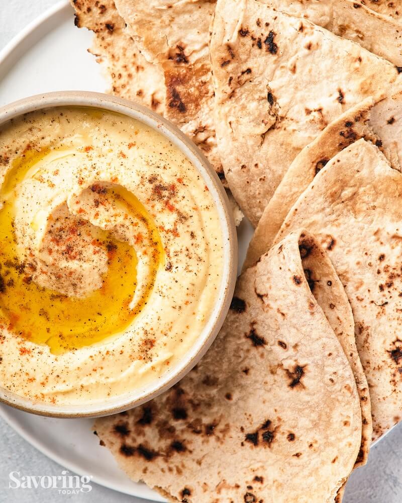 Hummus With Canned Chickpeas And Tahini