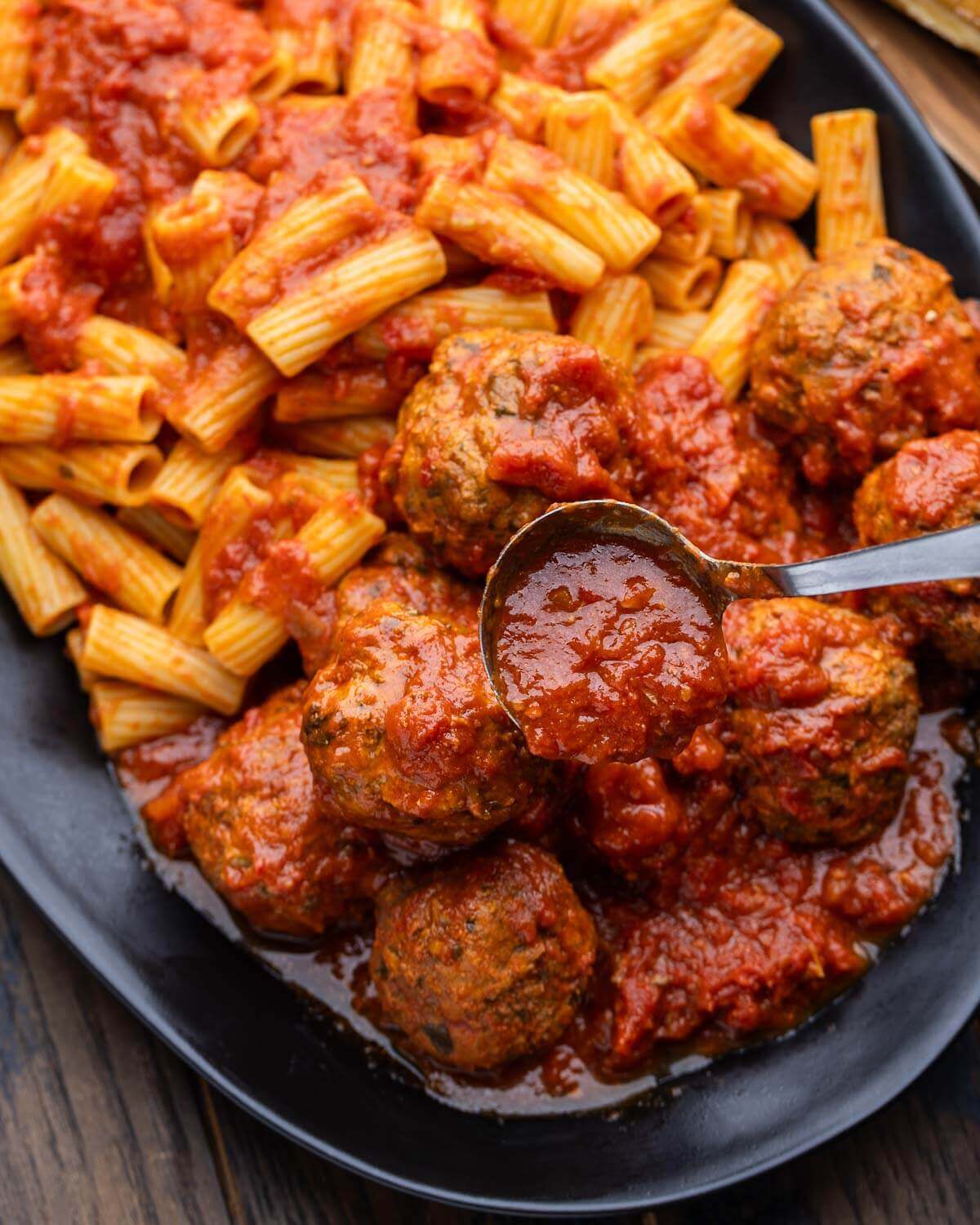 Italian Meatballs And Sunday Sauce