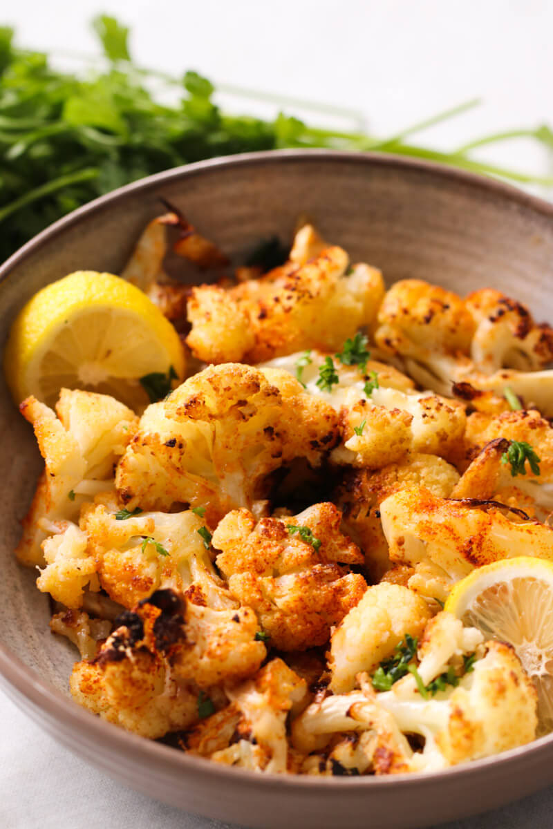 Italian Roasted Cauliflower