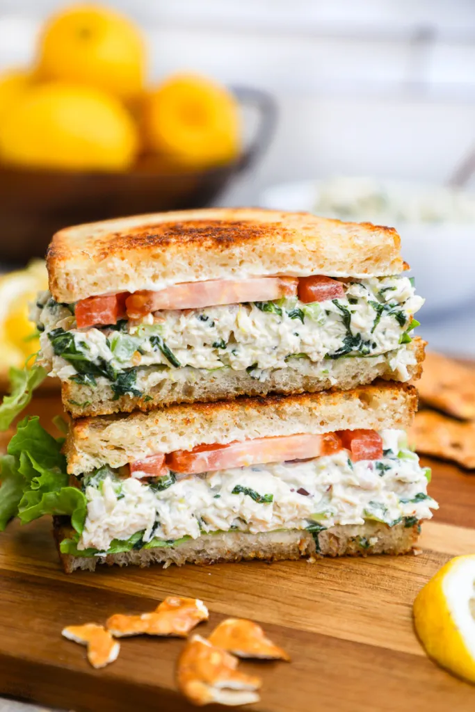 Lemon Basil Chicken Salad