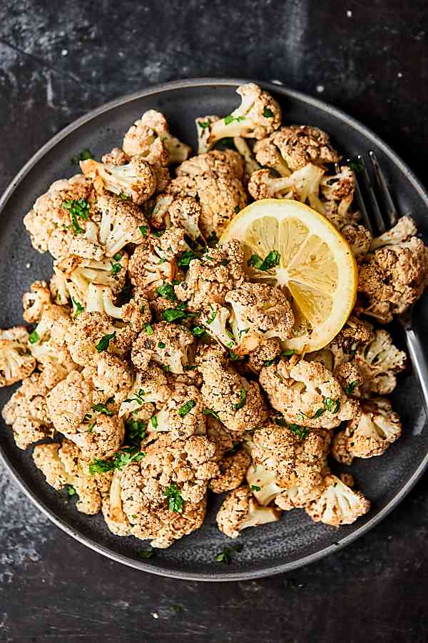 Mediterranean Roasted Cauliflower