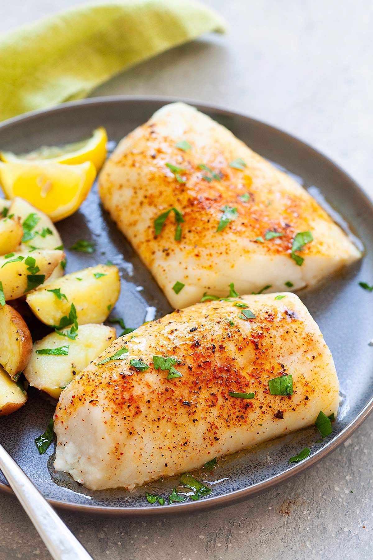 Moist Oven-Baked Cod
