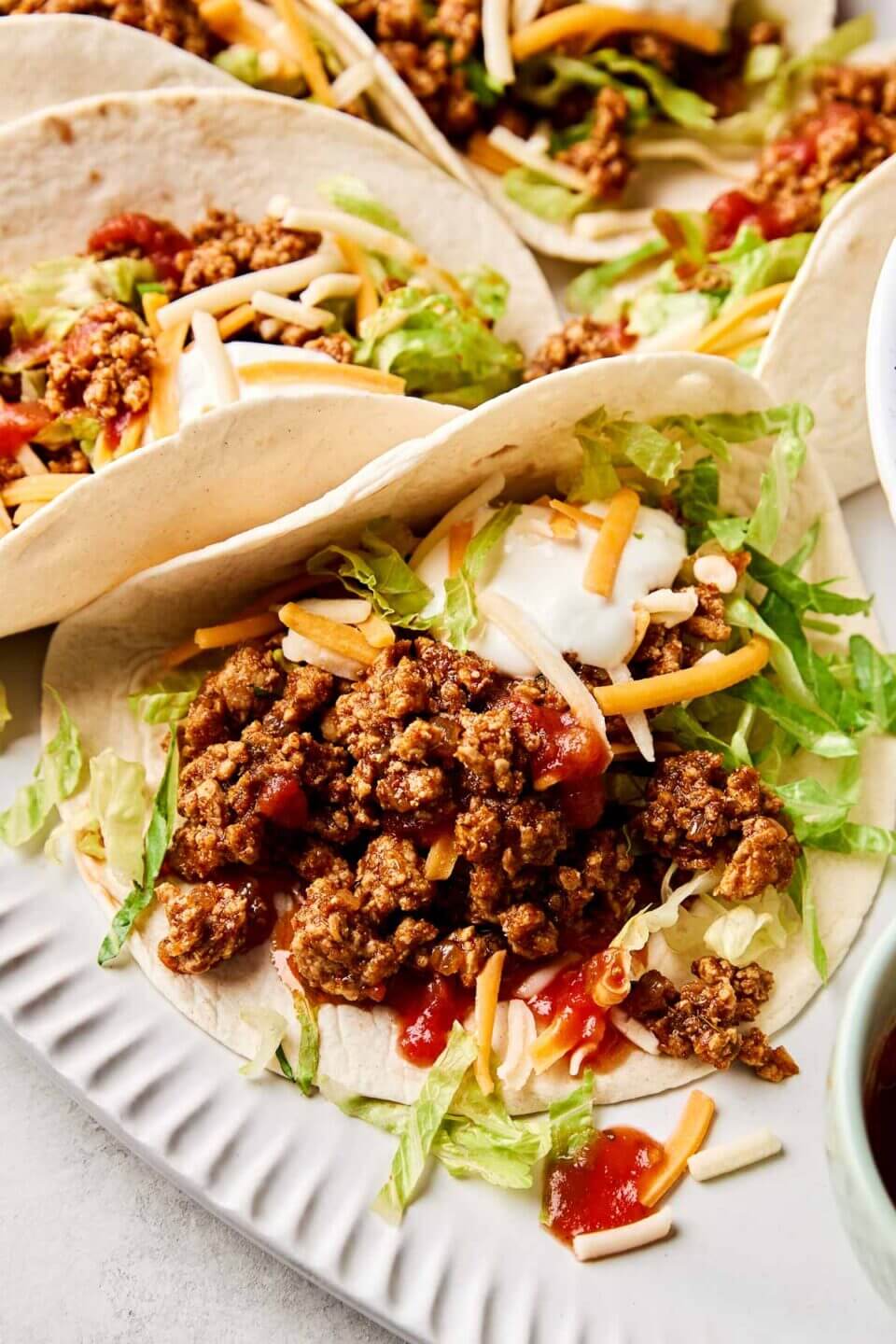 Once-A-Week Ground Chicken Tacos
