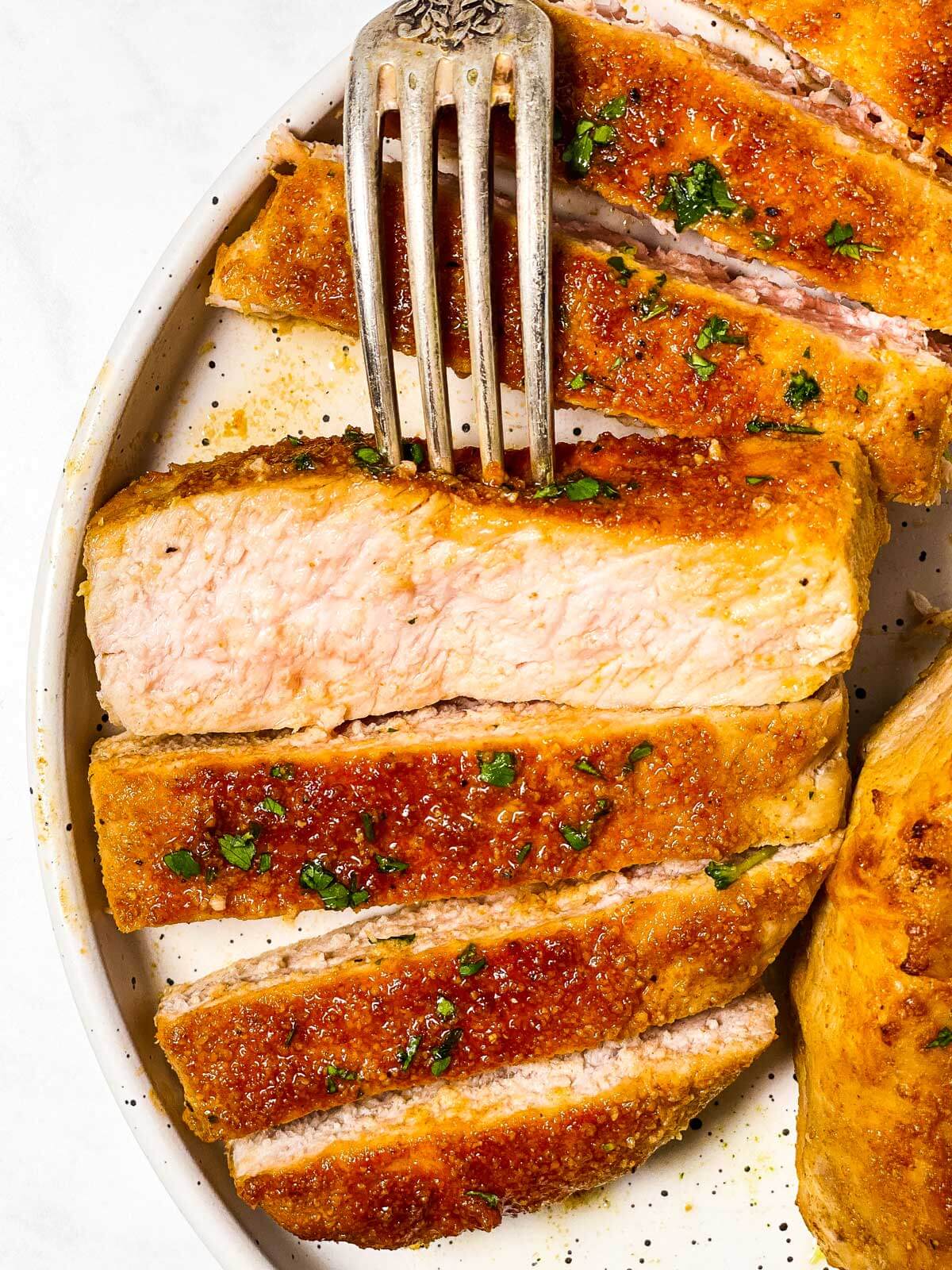 Oven Baked Boneless Pork Chops