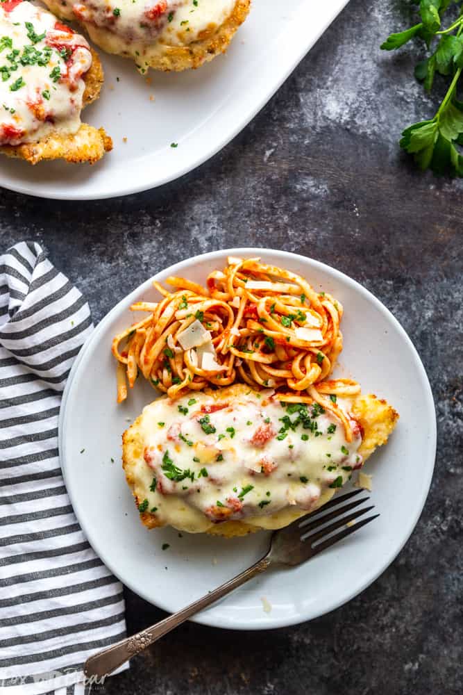 Oven Baked Chicken Parmesan