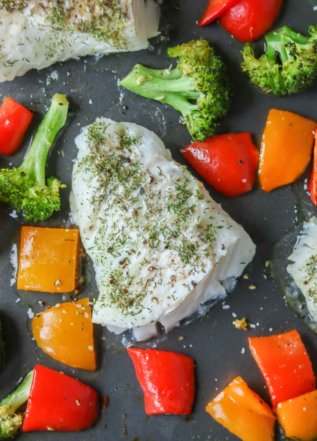 Oven-Baked Cod With Dill And Lemon
