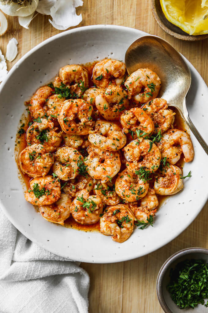 Oven-Baked Shrimp