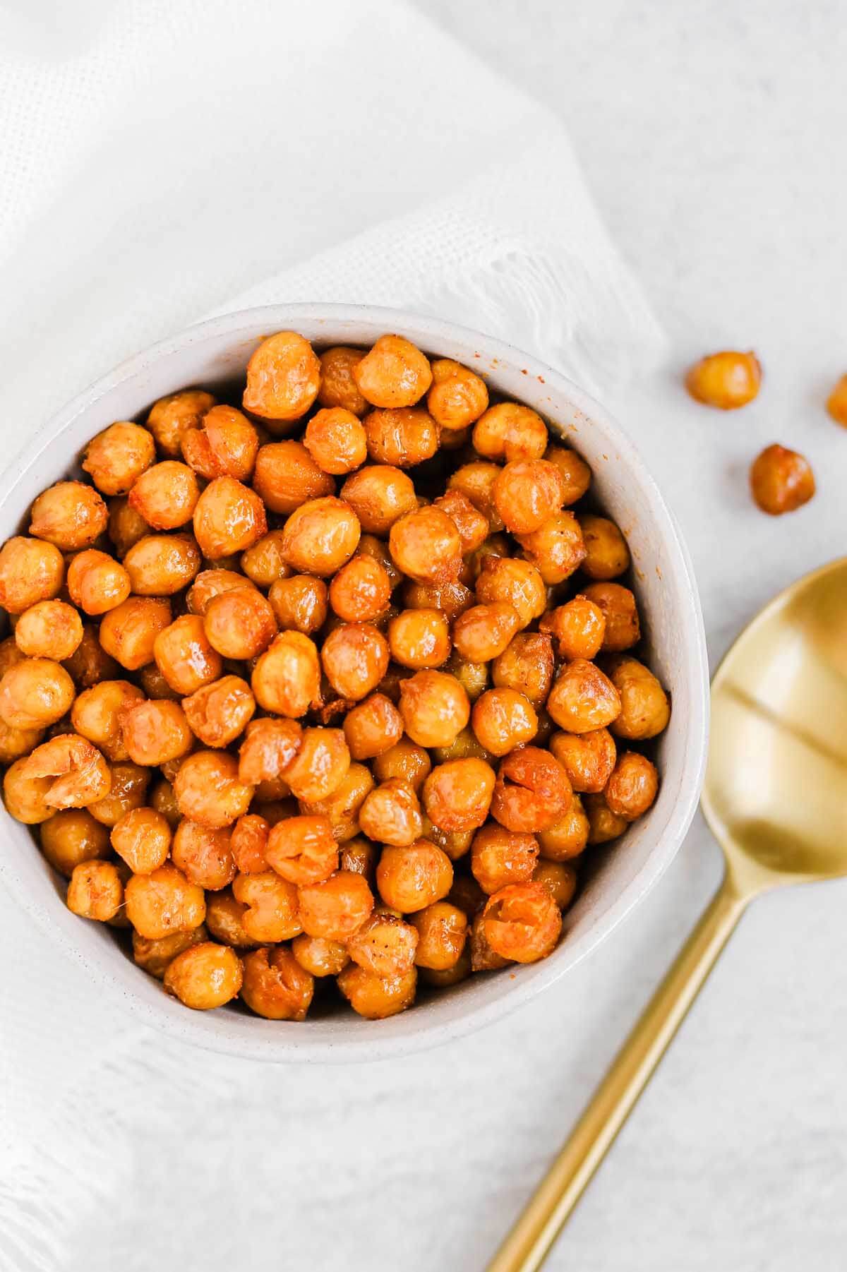 Oven Roasted Chickpeas