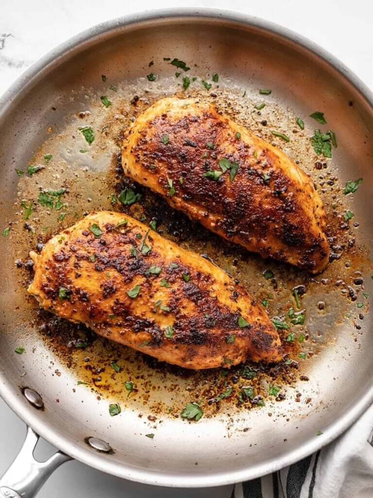 Pan Seared Chicken Breasts