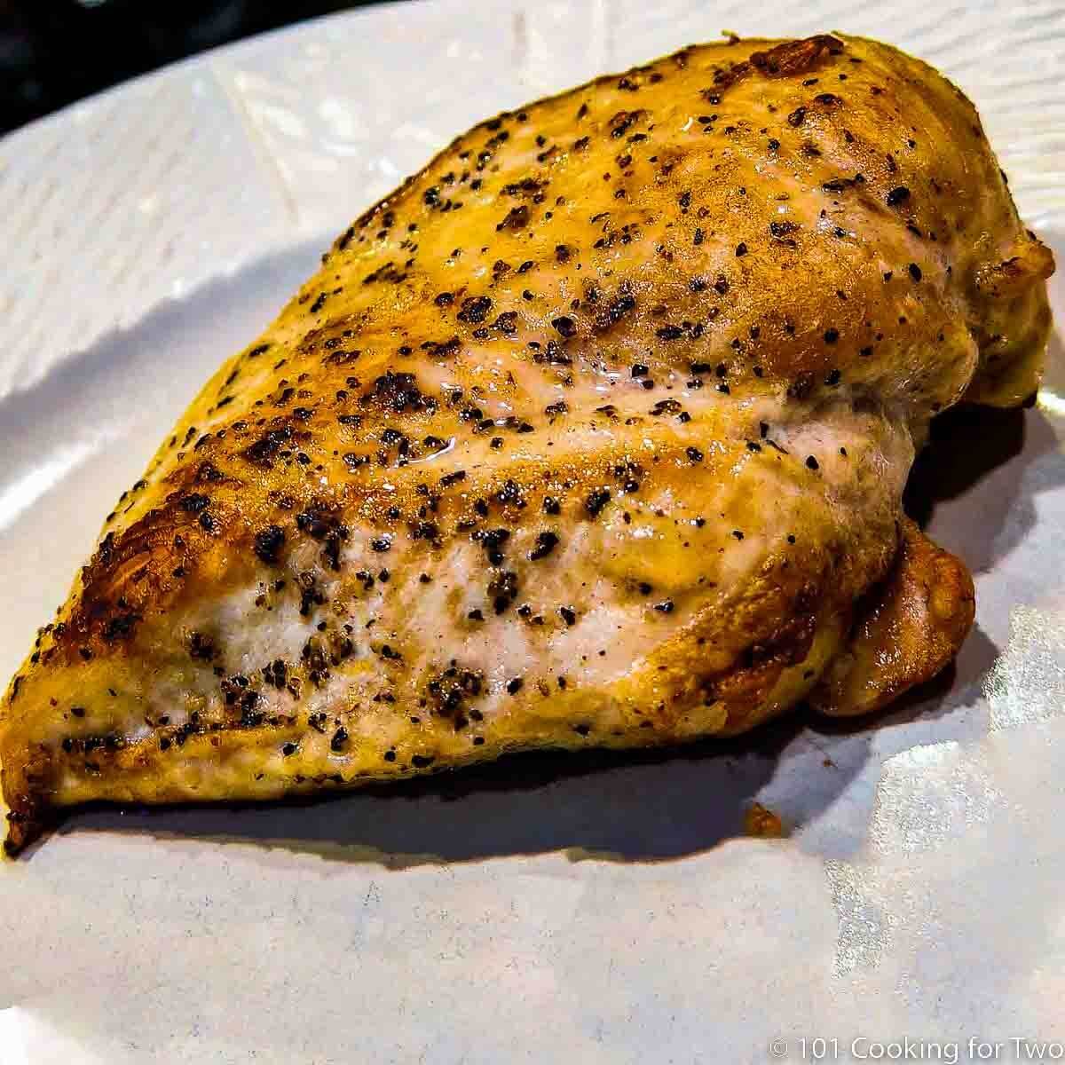 Pan-Seared Oven-Baked Chicken Breasts