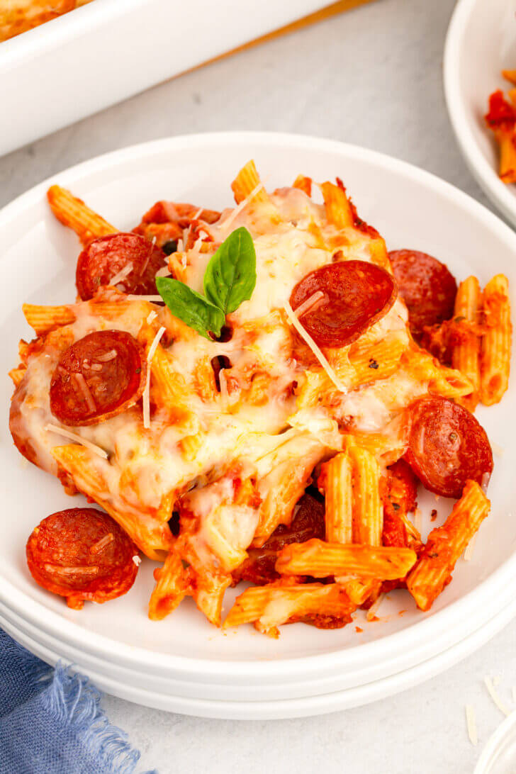 Pepperoni Pizza Casserole