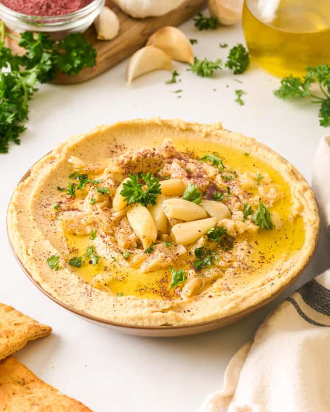 Roasted Garlic Hummus