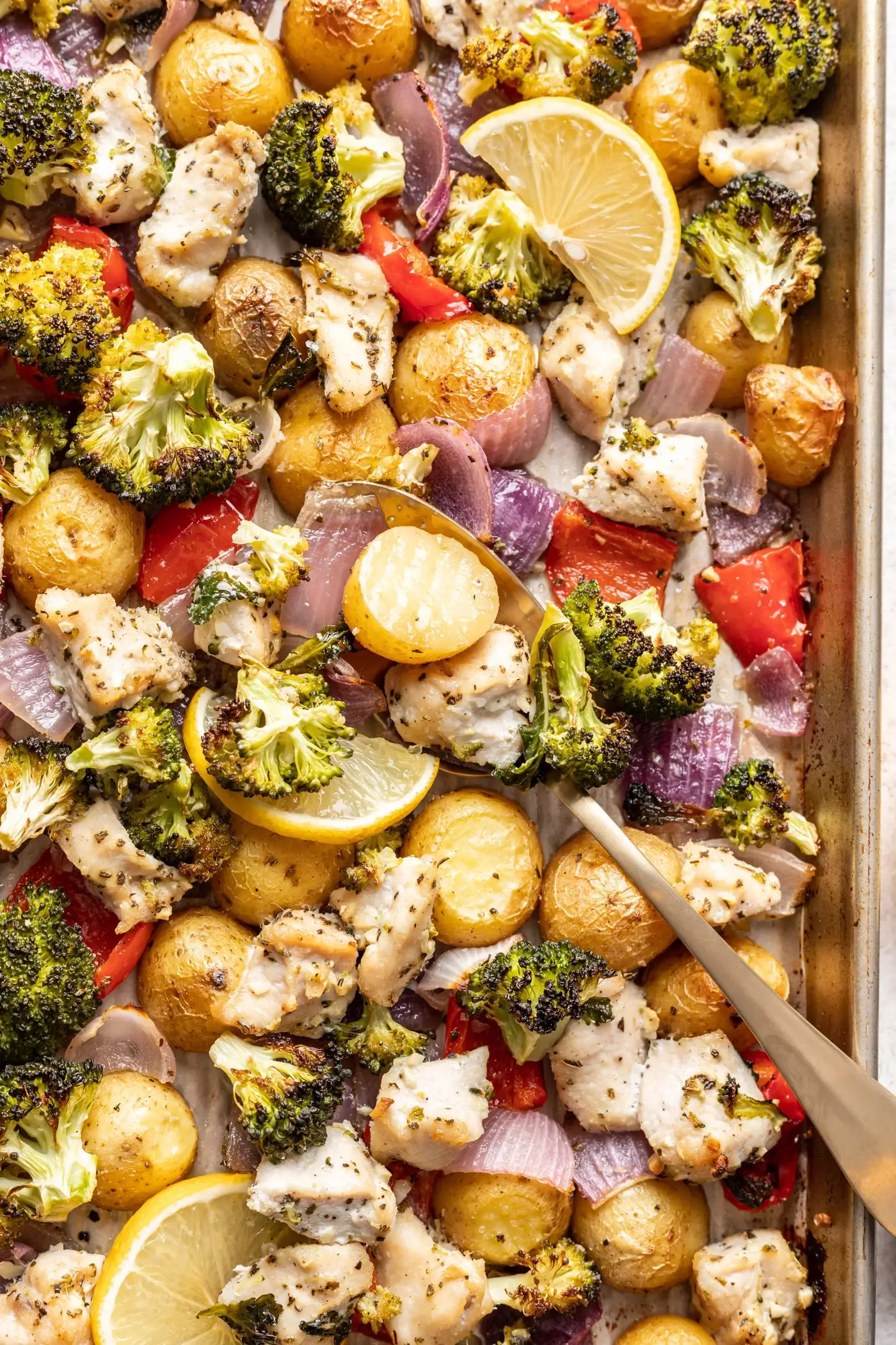 Sheet Pan Chicken With Veggies