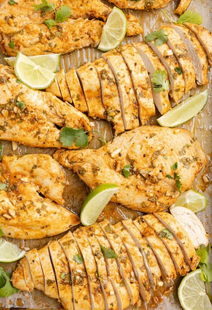 Sheet Pan Cilantro Lime Chicken Breast&nbsp;