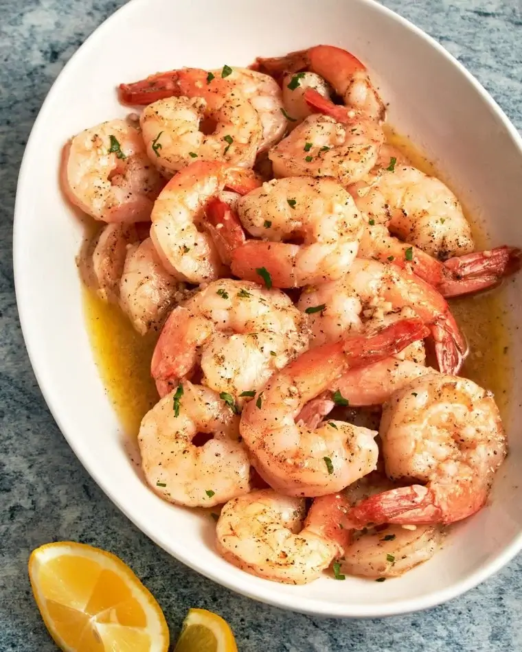 Sheet Pan Garlic Butter Shrimp