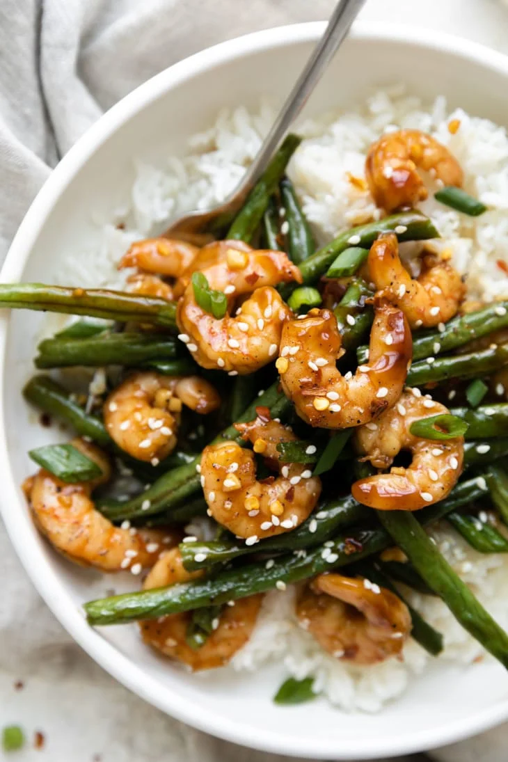 Sheet Pan Honey Garlic Shrimp