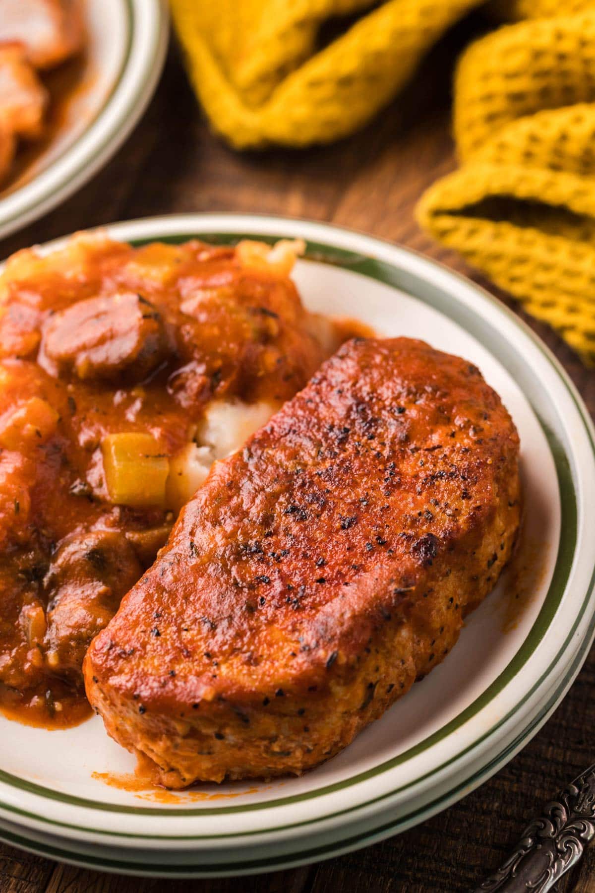 Smothered Pork Chops With Tomato Gravy