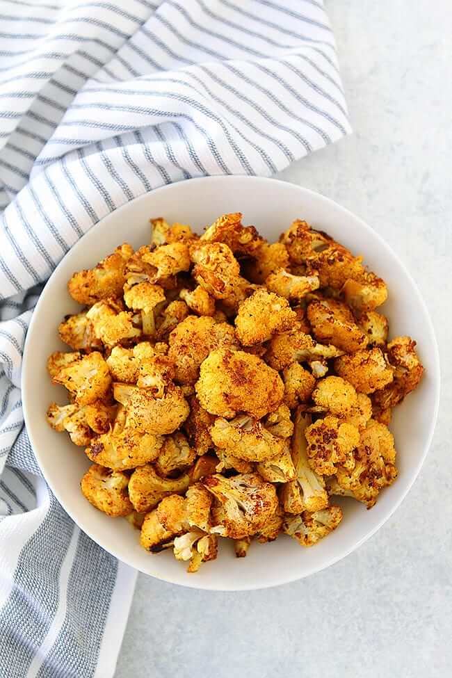 Turmeric Roasted Cauliflower
